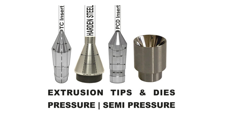 EXTRUSION TIPS & DIES BY AJEX & TURNER