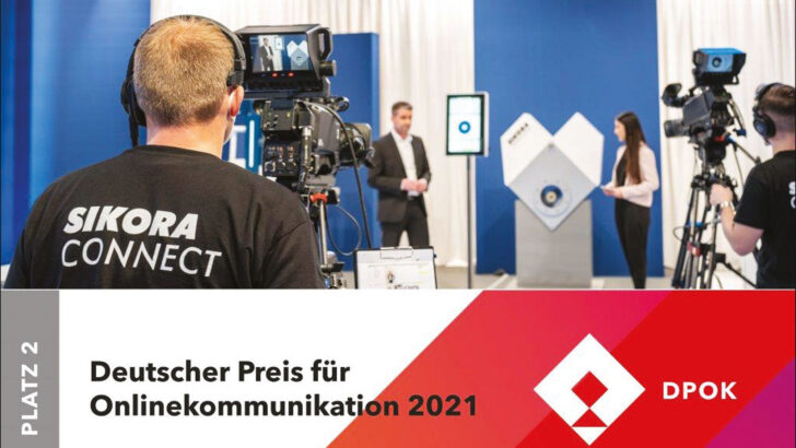 SIKORA wins silver place at the German Award for Online Communication 2021